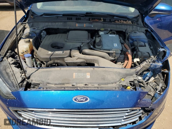 2017 Ford Fusion Hybrid SE with VIN 3FA6P0LU5HR271027, listed as a Copart auction lot 60282535 with 125,247 mi miles and Salvage title. Bid and sale history available at DreamBid. Image 11.
