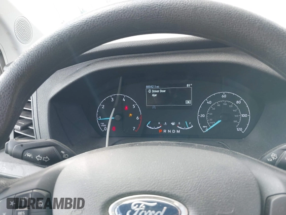 2022 Ford Transit Cargo with VIN 1FTBR1YG6NKA84259, listed as a IAAI auction lot 40764177 with 80,042 mi miles and . Bid and sale history available at DreamBid. Image 7.
