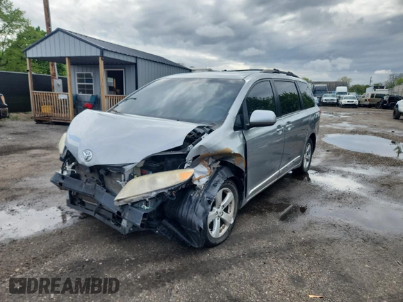 2012 Toyota Sienna LE AAS with VIN 5TDKK3DC4CS244048, listed as a Copart auction lot 55940585 with 163,222 mi miles and Clean Title. Bid and sale history available at DreamBid. Image 2.