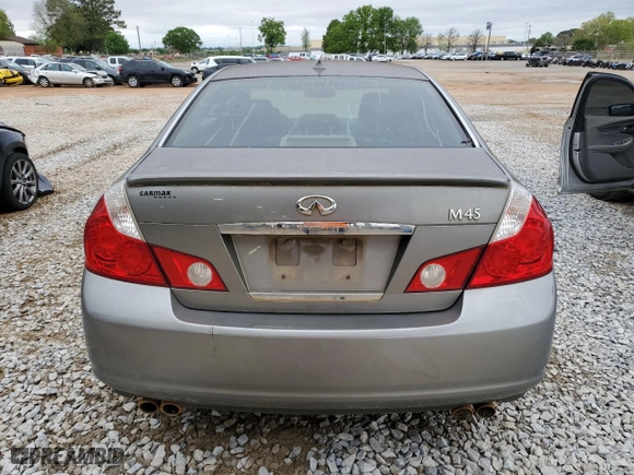 2007 Infiniti M45 Sdn with VIN JNKBY01E07M403425, listed as a Copart auction lot 52244075 with 0 mi miles and Clean Title. Bid and sale history available at carsss.com. Image 6.