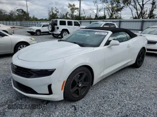 2020 Chevrolet Camaro 1LT with VIN 1G1FB3DX6L0122758, listed as a Copart auction lot 83866114 with 65,271 mi miles and Salvage Title. Bid and sale history available at carsss.com. Image 1.