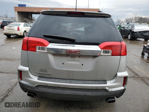 2017 GMC Terrain SLE with VIN 2GKFLNE38H6159986, listed as a Copart auction lot 46730275 with 95,918 mi miles and Salvage Title. Bid and sale history available at carsss.com. Image 6.