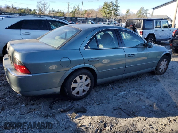 2003 Lincoln LS with VIN 1LNHM86S33Y680833, listed as a Copart auction lot 80384234 with 35,363 mi miles and Clean Title. Bid and sale history available at carsss.com. Image 3.
