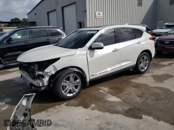 2020 Acura RDX Advance с VIN 5J8TC1H71LL010696, выставлен на аукционе Copart как лот 63010505 с пробегом 106 719 миль миль и Списание • Salvage title. История ставок и продаж доступна на DreamBid. Изображение 1.