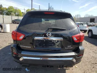 2017 Nissan Pathfinder S with VIN 5N1DR2MM5HC672187, listed as a Copart auction lot 54257755 with 114,928 mi miles and Clean Title. Bid and sale history available at carsss.com. Image 6.