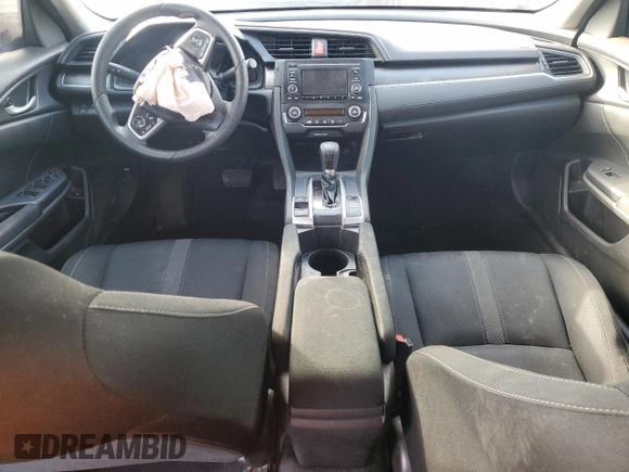 2019 Honda Civic Sedan LX with VIN 19XFC2F61KE038744, listed as a Copart auction lot 85879744 with 0 mi miles and Salvage Title. Bid and sale history available at carsss.com. Image 8.