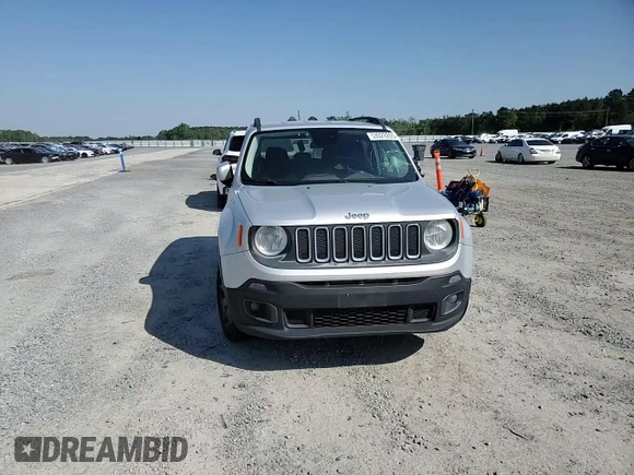 2017 Jeep Renegade Latitude with VIN ZACCJABB7HPE91641, listed as a Copart auction lot 53029205 with 210,002 mi miles and Salvage title. Bid and sale history available at DreamBid. Image 12.