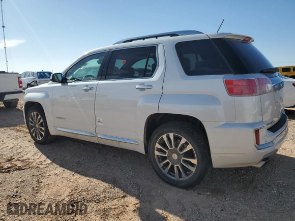 2016 GMC Terrain Denali with VIN 2GKFLVE34G6336385, listed as a Copart auction lot 55853815 with Not provided miles and Salvage title. Bid and sale history available at DreamBid. Image 2.