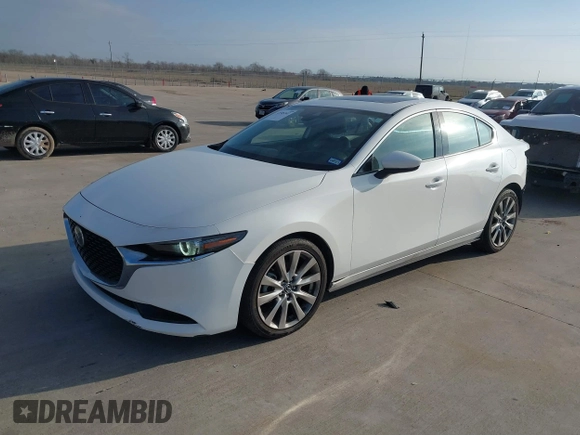 2023 Mazda 3 S Premium with VIN 3MZBPBDM7PM363574, listed as a IAAI auction lot 41585343 with 28,111 mi miles and . Bid and sale history available at DreamBid. Image 17.
