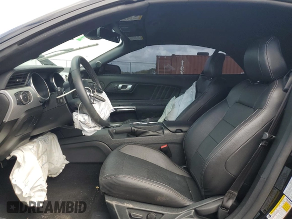 2023 Ford Mustang GT Premium with VIN 1FATP8FF2P5113423, listed as a Copart auction lot 47677974 with 6,347 mi miles and Salvage title. Bid and sale history available at DreamBid. Image 7.