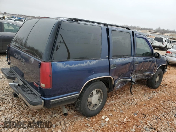 1999 GMC Yukon with VIN 1GKEC13R1XJ812283, listed as a Copart auction lot 42503585 with 226,168 mi miles and Salvage Title. Bid and sale history available at carsss.com. Image 3.