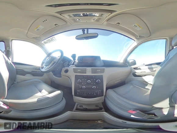 2014 Volkswagen Routan SE with VIN 2C4RVABG7ER134462, listed as a Copart auction lot 76492444 with 93,373 mi miles and Salvage title. Bid and sale history available at DreamBid. Image 16.
