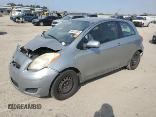 2010 Toyota Yaris with VIN JTDJT4K3XA5300417, listed as a Copart auction lot 44013065 with 0 mi miles and Salvage Title. Bid and sale history available at carsss.com. Image 1.