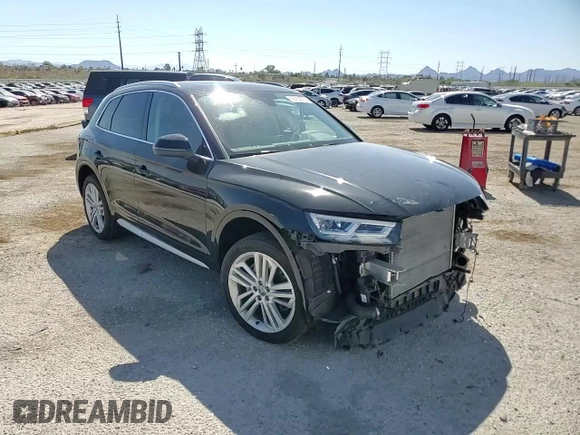 2018 Audi Q5 Premium Plus with VIN WA1BNAFY7J2209393, listed as a Copart auction lot 62452055 with 33,944 mi miles and Salvage title. Bid and sale history available at DreamBid. Image 15.