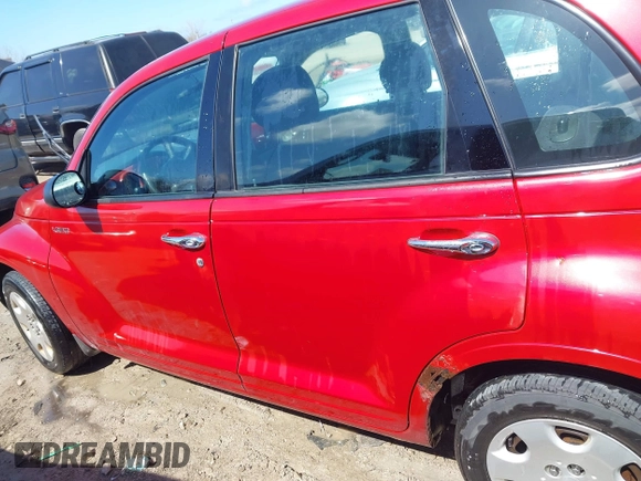 2005 Chrysler PT Cruiser with VIN 3C4FY48B95T543812, listed as a IAAI auction lot 41866549 with 189,654 mi miles and . Bid and sale history available at DreamBid. Image 15.