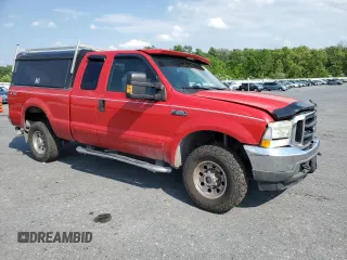 2003 Ford F-250 XL with VIN 1FTNX21L93EA90875, listed as a Copart auction lot 60304115 with 136,956 mi miles and Salvage title. Bid and sale history available at DreamBid. Image 4.