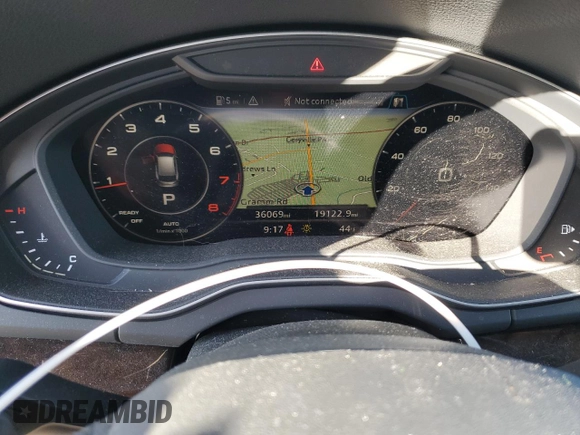2020 Audi Q5 Premium Plus with VIN WA1BNAFY0L2060280, listed as a Copart auction lot 48486295 with 36,069 mi miles and Salvage Title. Bid and sale history available at carsss.com. Image 9.