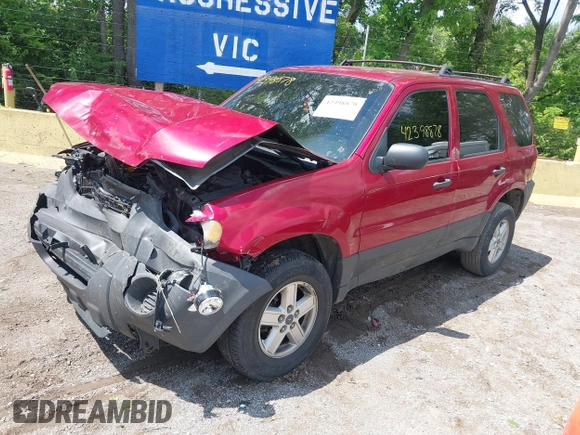 2007 Ford Escape XLS z VIN 1FMYU02Z07KA05549, wystawiony jako IAAI lot #42398878 z przebiegiem 180 243 mil mil oraz . Historia ofert i sprzedaży dostępna na DreamBid. Obrazek 18.