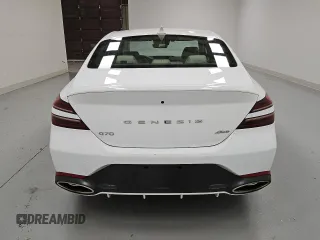 2024 Genesis G70 2.5T with VIN KMTG34SC7RU143216, listed as a Copart auction lot 66462415 with 21,324 mi miles and Clean title. Bid and sale history available at DreamBid. Image 6.