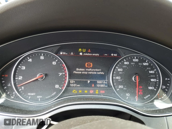 2017 Audi A7 Prestige with VIN WAU22AFC7HN085750, listed as a Copart auction lot 51886284 with 101,997 mi miles and Salvage Title. Bid and sale history available at carsss.com. Image 9.