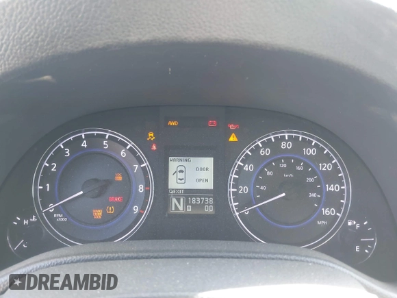 2010 Infiniti G37 x z VIN JN1CV6AR3AM450236, wystawiony jako IAAI lot #42323557 z przebiegiem 183 738 mil mil oraz . Historia ofert i sprzedaży dostępna na DreamBid. Obrazek 7.