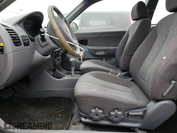 2004 Hyundai Accent GL with VIN KMHCG35C44U299645, listed as a Copart auction lot 63728174 with 159,604 mi miles and Clean Title. Bid and sale history available at carsss.com. Image 7.