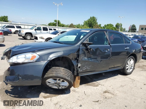 2014 Chevrolet Impala LTZ with VIN 2G1WC5E32E1182483, listed as a Copart auction lot 60308935 with 116,714 mi miles and Salvage title. Bid and sale history available at DreamBid. Image 1.
