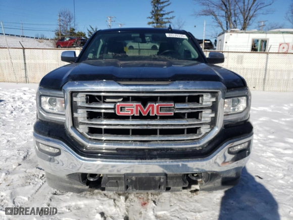 2016 GMC Sierra 1500 SLT with VIN 1GTV2NEC9GZ384561, listed as a Copart auction lot 89376335 with 86,007 mi miles and Salvage Title. Bid and sale history available at carsss.com. Image 5.