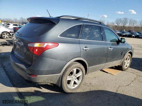 2011 Hyundai Veracruz GLS with VIN KM8NU4CC5BU173477, listed as a Copart auction lot 43613915 with 165,148 mi miles and Salvage Title. Bid and sale history available at carsss.com. Image 3.