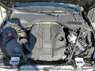 2023 Audi A8 with VIN WAULDAF8XPN011716, listed as a Copart auction lot 48926395 with 14,436 mi miles and Salvage Title. Bid and sale history available at carsss.com. Image 11.