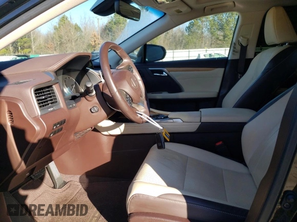 2018 Lexus RX with VIN JTJBZMCA8J2038024, listed as a Copart auction lot 72707932 with 32,719 mi miles. Bid and sale history available at carsss.com. Image 7.