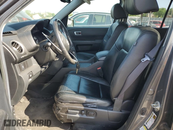 2013 Honda Pilot EX-L with VIN 5FNYF4H57DB019838, listed as a Copart auction lot 55043375 with 190,442 mi miles and Salvage Title. Bid and sale history available at DreamBid. Image 7.