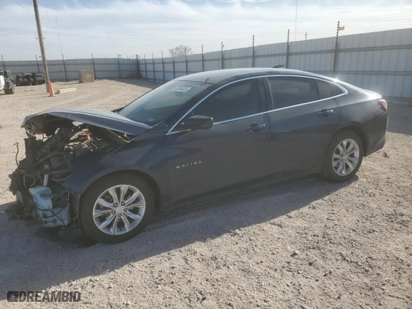 2019 Chevrolet Malibu LT with VIN 1G1ZD5ST7KF132858, listed as a Copart auction lot 47084025 with 82,621 mi miles and Salvage Title. Bid and sale history available at carsss.com. Image 1.