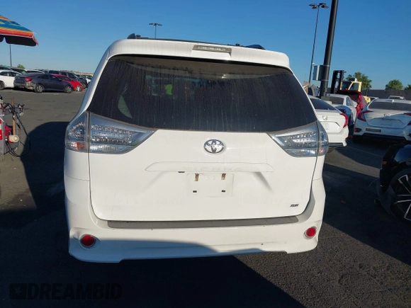 2017 Toyota Sienna SE with VIN 5TDXZ3DCXHS839141, listed as a IAAI auction lot 42616187 with 106,900 mi miles and . Bid and sale history available at DreamBid. Image 17.