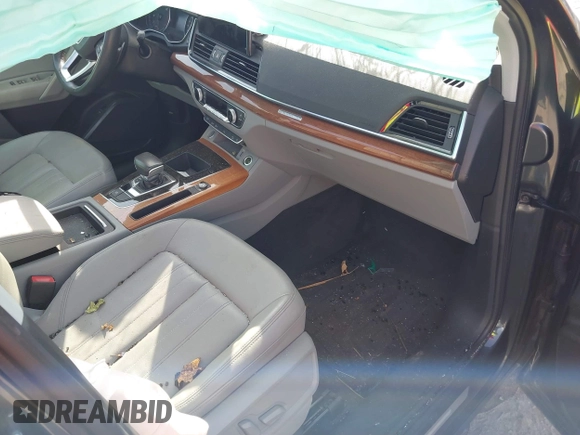 2021 Audi Q5 Premium with VIN WA1AAAFY0M2012819, listed as a IAAI auction lot 40718190 with Not provided miles and . Bid and sale history available at DreamBid. Image 5.