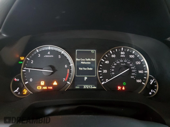 2022 Lexus RX with VIN 2T2JZMAA5NC250349, listed as a Copart auction lot 49899195 with 37,212 mi miles and Salvage Title. Bid and sale history available at carsss.com. Image 9.