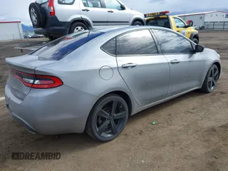 2015 Dodge Dart SXT with VIN 1C3CDFBB0FD187300, listed as a IAAI auction lot 41830426 with 95,665 mi miles. Bid and sale history available at carsss.com. Image 4.