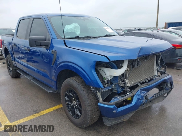 2023 Ford F-150 XL with VIN 1FTFW1E58PKD41387, listed as a IAAI auction lot 41870212 with 48,882 mi miles and . Bid and sale history available at DreamBid. Image 1.