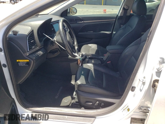 2017 Hyundai Elantra SE with VIN 5NPD84LF7HH091204, listed as a Copart auction lot 60545625 with 82,541 mi miles and Salvage title. Bid and sale history available at DreamBid. Image 7.