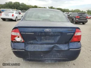 2006 Ford Five Hundred Limited with VIN 1FAFP25186G129631, listed as a Copart auction lot 72193224 with 191,321 mi miles and Salvage Title. Bid and sale history available at carsss.com. Image 6.