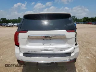2021 GMC Yukon XL SLT with VIN 1GKS2GKD6MR429631, listed as a Copart auction lot 61150855 with 51,560 mi miles and Salvage title. Bid and sale history available at DreamBid. Image 6.