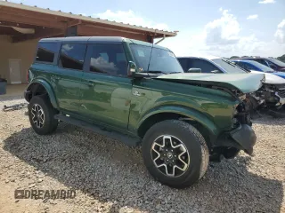 2024 Ford Bronco Outer Banks with VIN 1FMEE8BP1RLA13704, listed as a Copart auction lot 55387755 with Not provided miles and Salvage title. Bid and sale history available at DreamBid. Image 4.