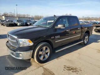 2017 Ram 1500 Big Horn with VIN 3C6RR7LTXHG793253, listed as a Copart auction lot 50520605 with 61,429 mi miles and Salvage Title. Bid and sale history available at carsss.com. Image 1.
