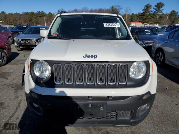 2017 Jeep Renegade Latitude z VIN ZACCJBBB7HPE44129, wystawiony jako Copart lot #87890925 z przebiegiem 73 674 mil mil oraz Szkoda całkowita • Salvage title. Historia ofert i sprzedaży dostępna na DreamBid. Obrazek 5.