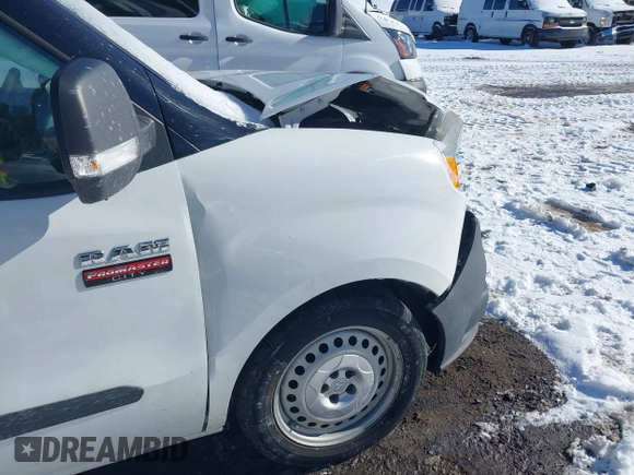 2017 Ram ProMaster City Cargo Tradesman with VIN ZFBERFAB3H6G33332, listed as a IAAI auction lot 41515207 with 141,571 mi miles and . Bid and sale history available at DreamBid. Image 6.