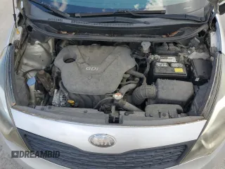2013 Kia Rio LX with VIN KNADM4A39D6240640, listed as a Copart auction lot 71702734 with Not Provided miles and Salvage Title. Bid and sale history available at carsss.com. Image 12.