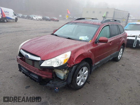 2011 Subaru Outback 2.5i Limited Pwr Moon with VIN 4S4BRBKC9B3419608, listed as a IAAI auction lot 41911566 with 161,138 mi miles. Bid and sale history available at carsss.com. Image 17.
