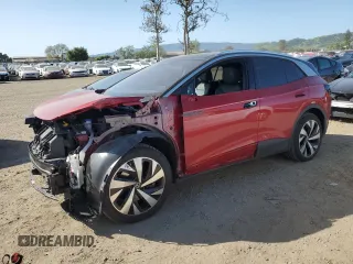 2022 Volkswagen ID.4 Pro S z VIN WVGUNPE22NP057591, wystawiony jako Copart lot #52379525 z przebiegiem 26 570 mil mil oraz Szkody całkowita. Historia ofert i sprzedaży dostępna na DreamBid. Obrazek 1.