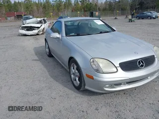 2003 Mercedes-Benz SLK 320 with VIN WDBKK65F83F283282, listed as a IAAI auction lot 41523431 with 58,629 mi miles and . Bid and sale history available at DreamBid. Image 1.