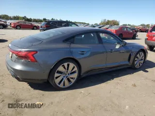 2022 Audi e-tron GT Prestige z VIN WAUEJBFW7N7006626, wystawiony jako Copart lot #75207374 z przebiegiem 27 095 mil mil oraz Szkody całkowita. Historia ofert i sprzedaży dostępna na DreamBid. Obrazek 3.